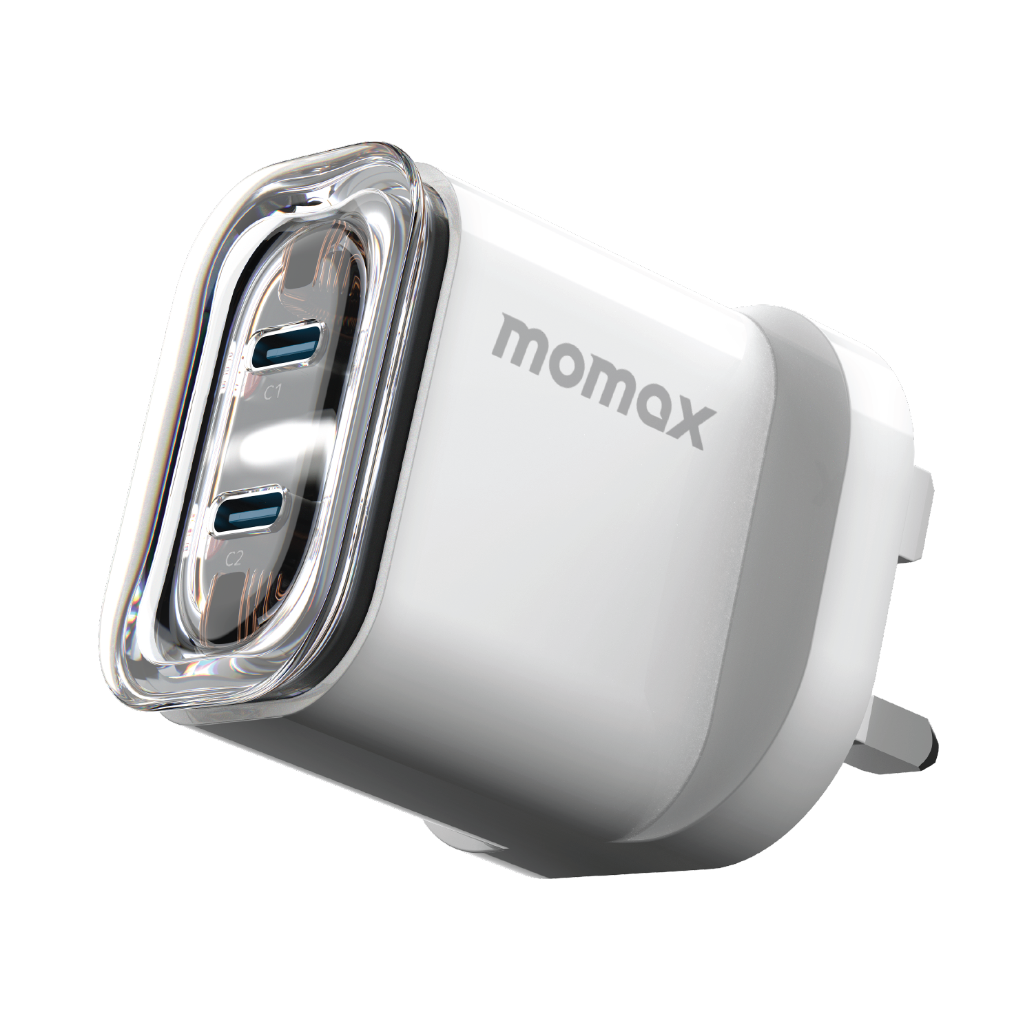 Momax UM51 1-Charge Flow 35W 2-Ports Charger (UK)