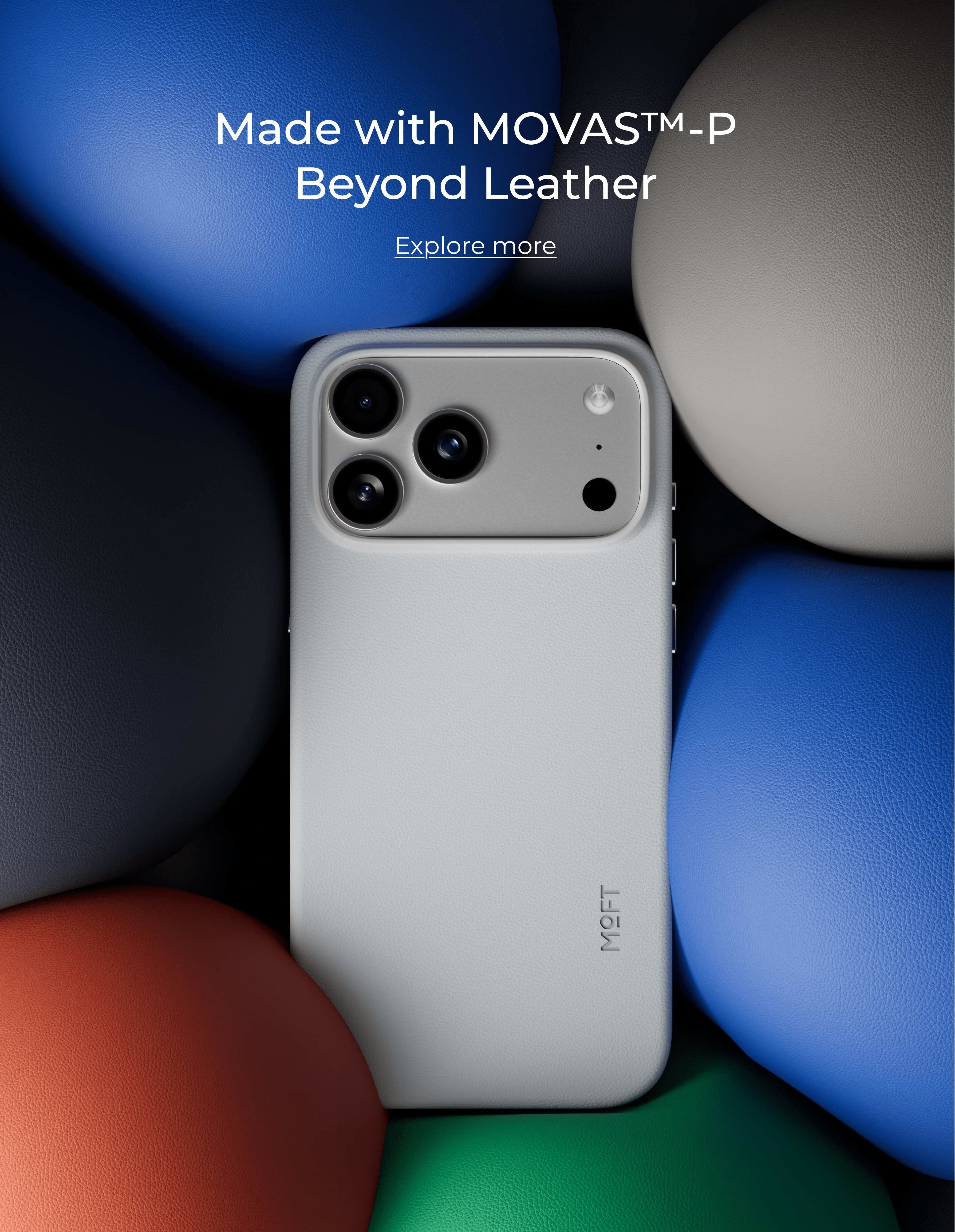 MOFT Snap Case MOVAS™ MagSafe Compatible for iPhone 17 Pro / 17 Pro Ma