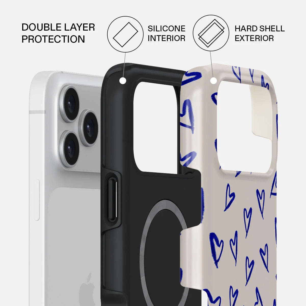 BURGA iPhone 18 / 17 Series Love Me Right Tough MagSafe Case