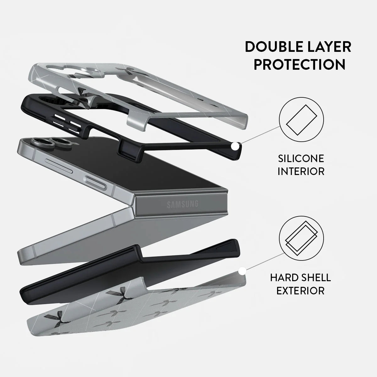 BURGA Samsung Galaxy Z Flip 6 Coquette Tough Case