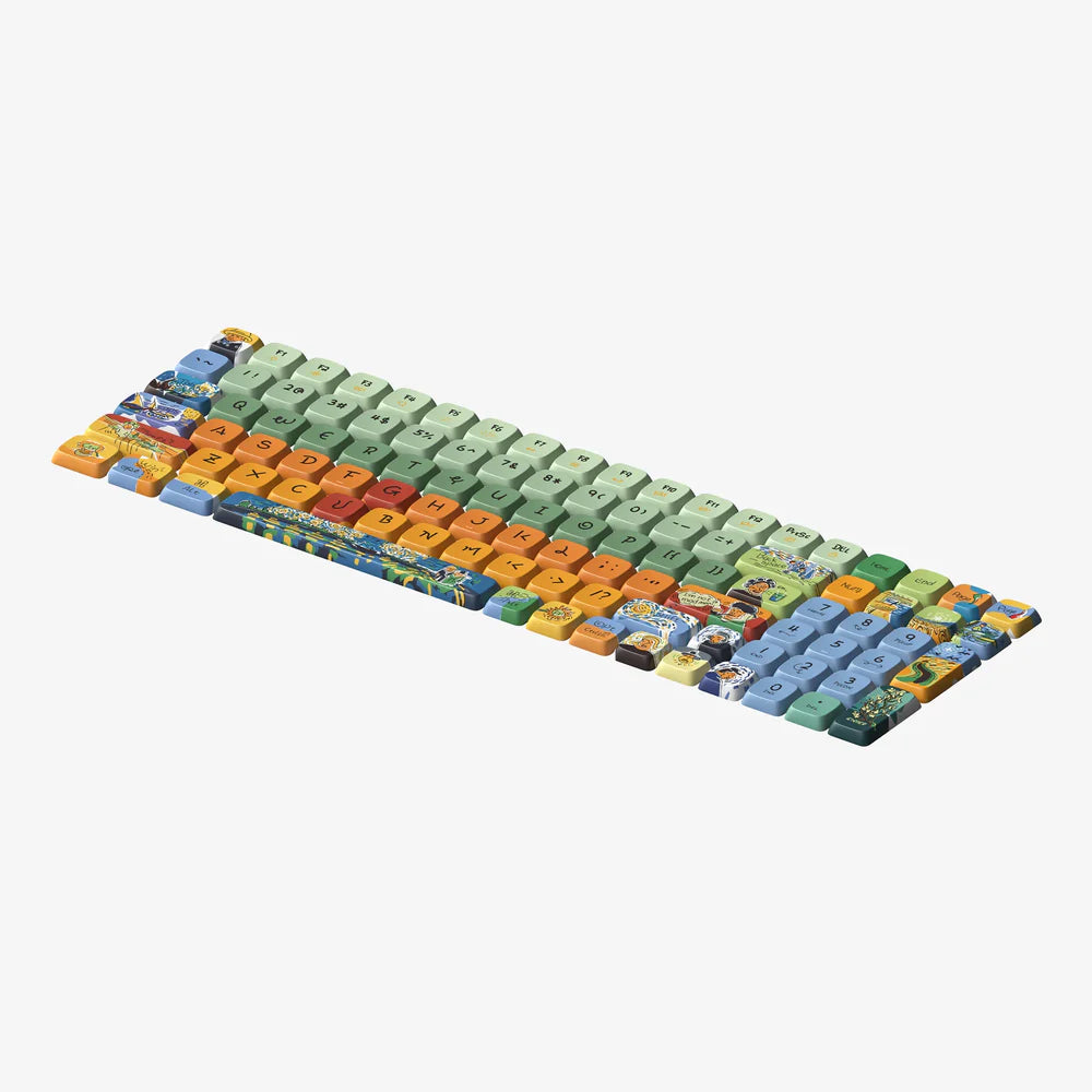 Lofree ON105 Flow Low-Profile Keycaps Set 84/100-Key - Van Gogh