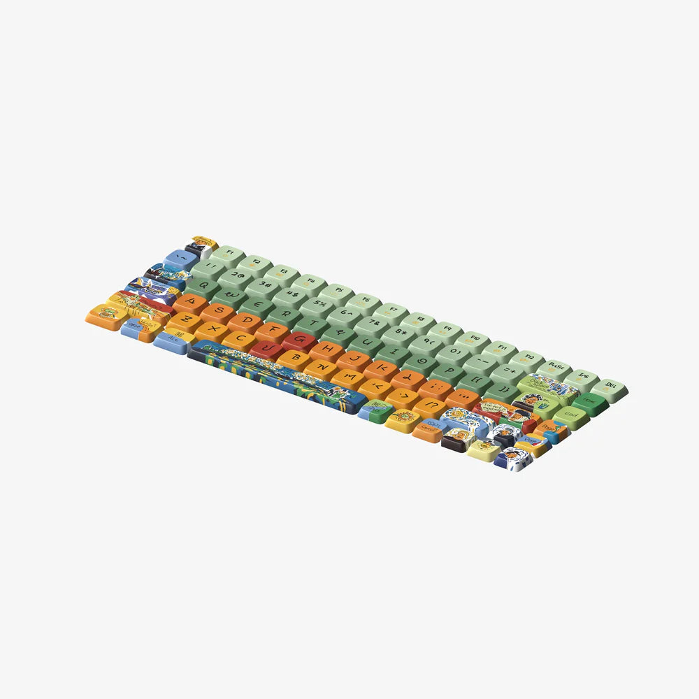Lofree ON105 Flow Low-Profile Keycaps Set 84/100-Key - Van Gogh