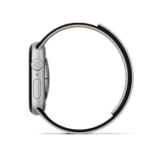Load image into Gallery viewer, MOFT Snap Watch Band for Apple Watch 40mm/41mm/42mm &amp; 44mm/45mm/46mm/49mm - Jet Black Beach White
