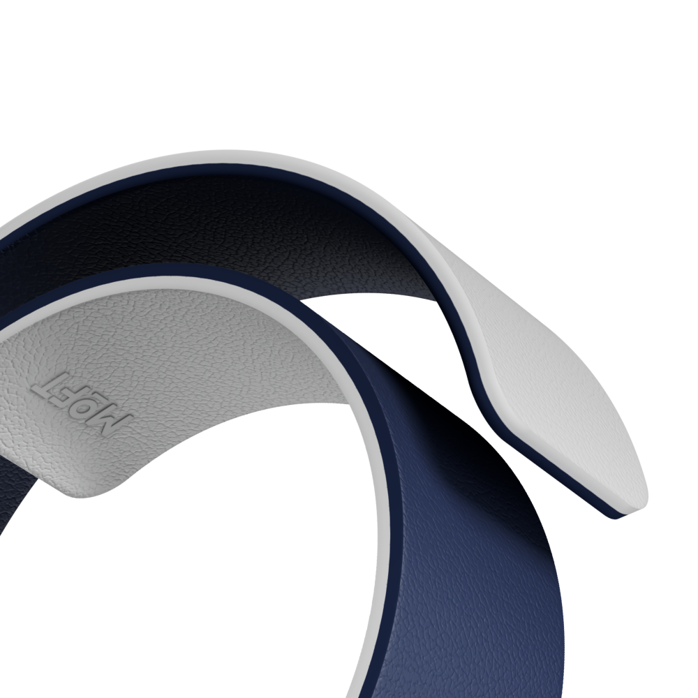 MOFT Snap Watch Band for Apple Watch 40mm/41mm/42mm & 44mm/45mm/46mm/49mm - Navy Blue Misty Cove