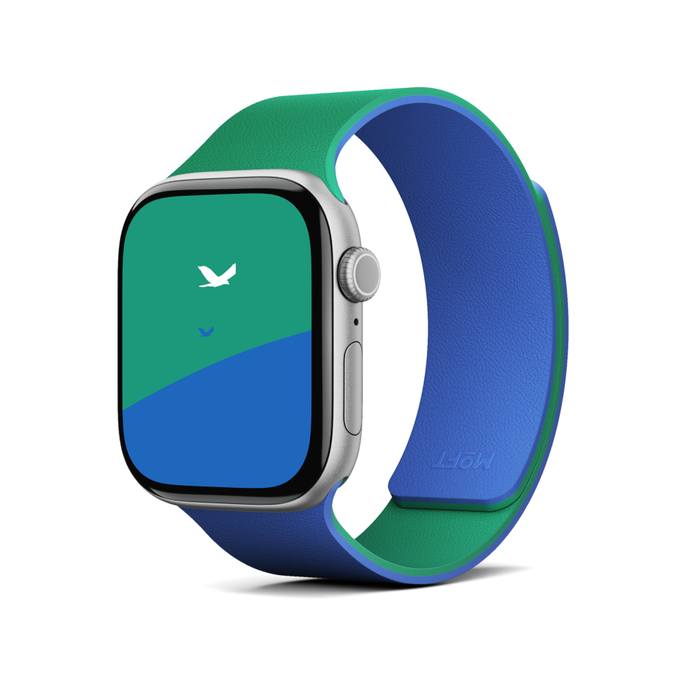 MOFT Snap Watch Band for Apple Watch 40mm/41mm/42mm & 44mm/45mm/46mm/49mm - Sapphire Oz Green