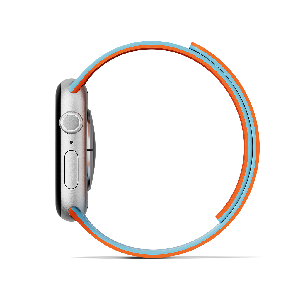 MOFT Snap Watch Band for Apple Watch 40mm/41mm/42mm & 44mm/45mm/46mm/49mm - Sunrise Orange Soothing Mist