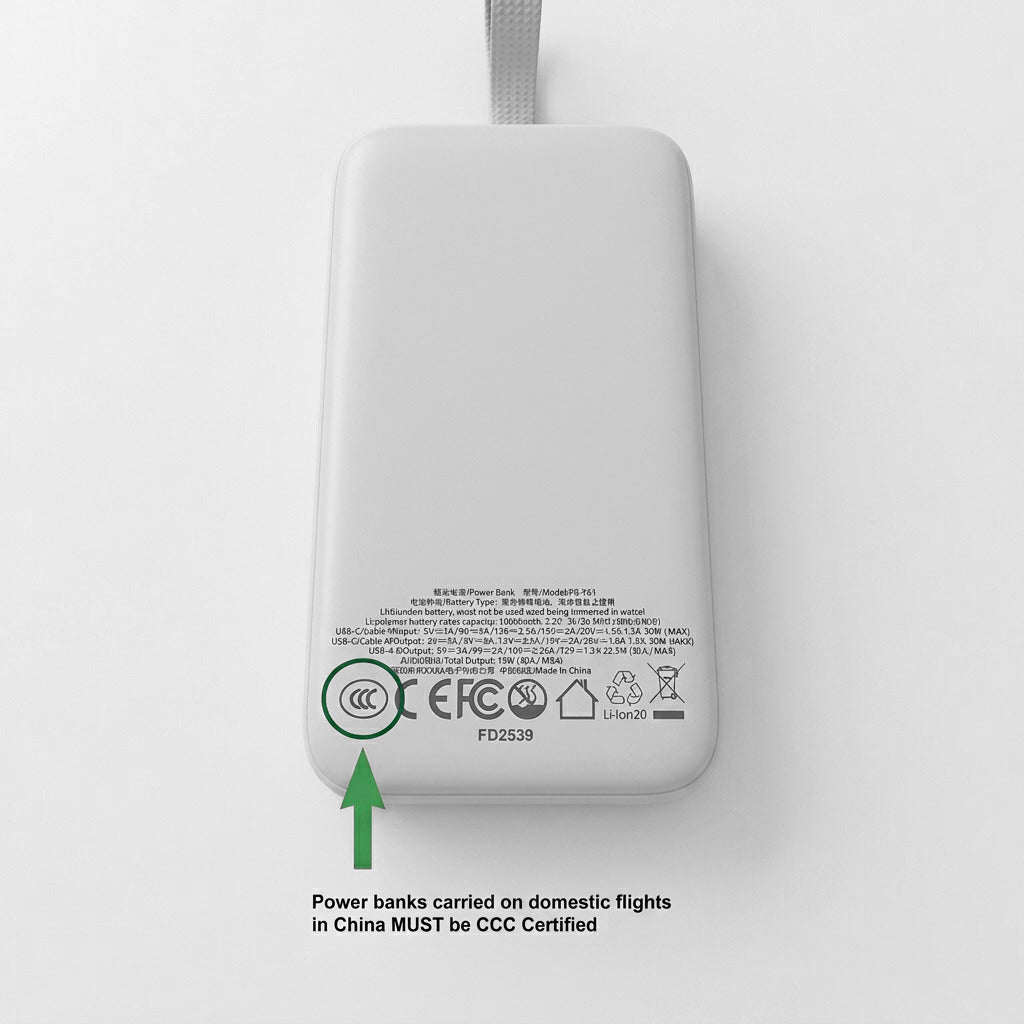 [3C | CCC Certified]Aukey PB-Y61 Spark Sling 30W 10000mAh Mini Portable Fast Charging Power Bank w Built-in Type C Cable