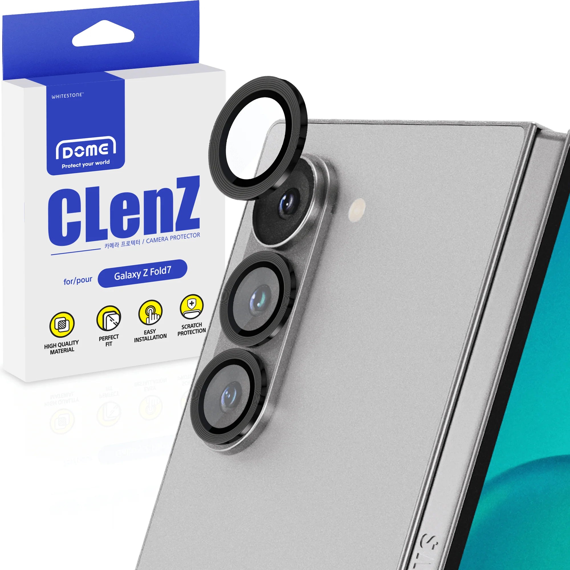 Whitestone CLenZ Glass for Z Fold 7
