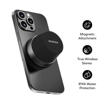 Load image into Gallery viewer, Momax BS6 1-Vibe Go Magnetic Portable Wireless Speaker
