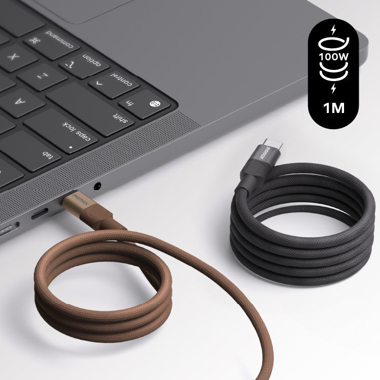 Momax DC52/DC62 Mag.Link USB-C to USB-C Magnetic Cable 100W (1m/2m)