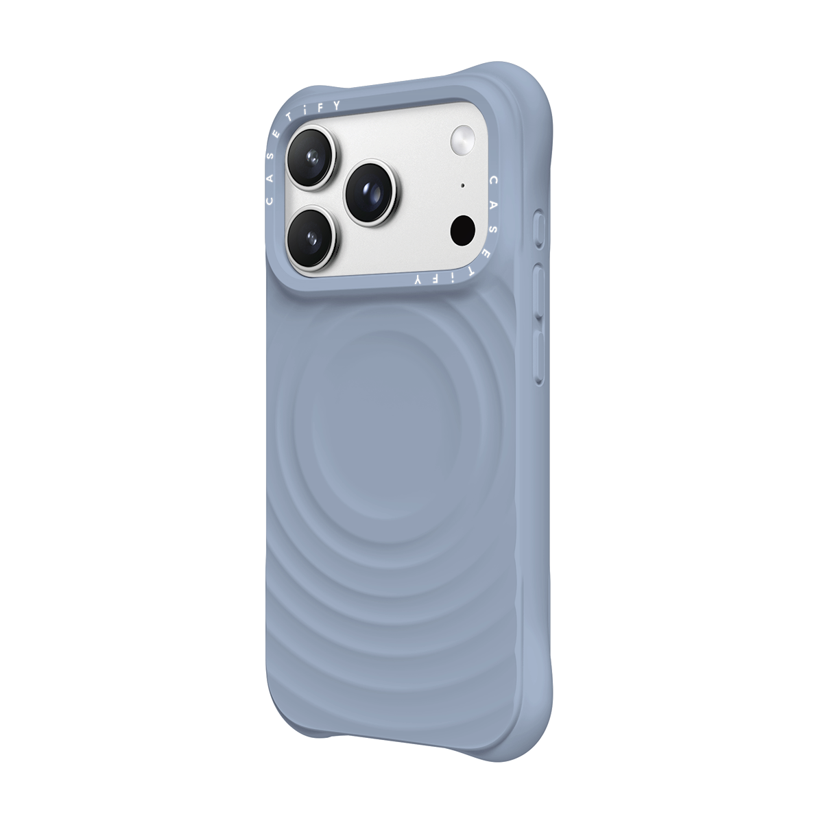 CASETiFY Magsafe The Ripple Case for iPhone 18 / 17 Series - Dusty Blue