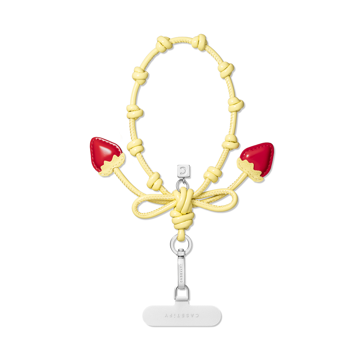 CASETiFY Bow Charm Wristlet