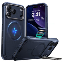 Load image into Gallery viewer, ESR iPhone 17 Series Cyber Tough MagSafe Case with Stash Stand (Camera Control)
