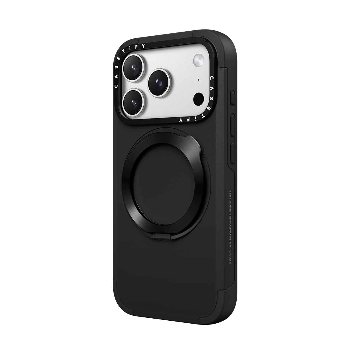 CASETiFY Magsafe Force Ring Stand Case for iPhone 18 / 17 Series - Black