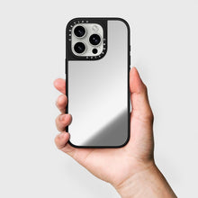 Load image into Gallery viewer, CASETiFY Magsafe Mirror Case for iPhone 16 Pro Max - Blank Silver On Black
