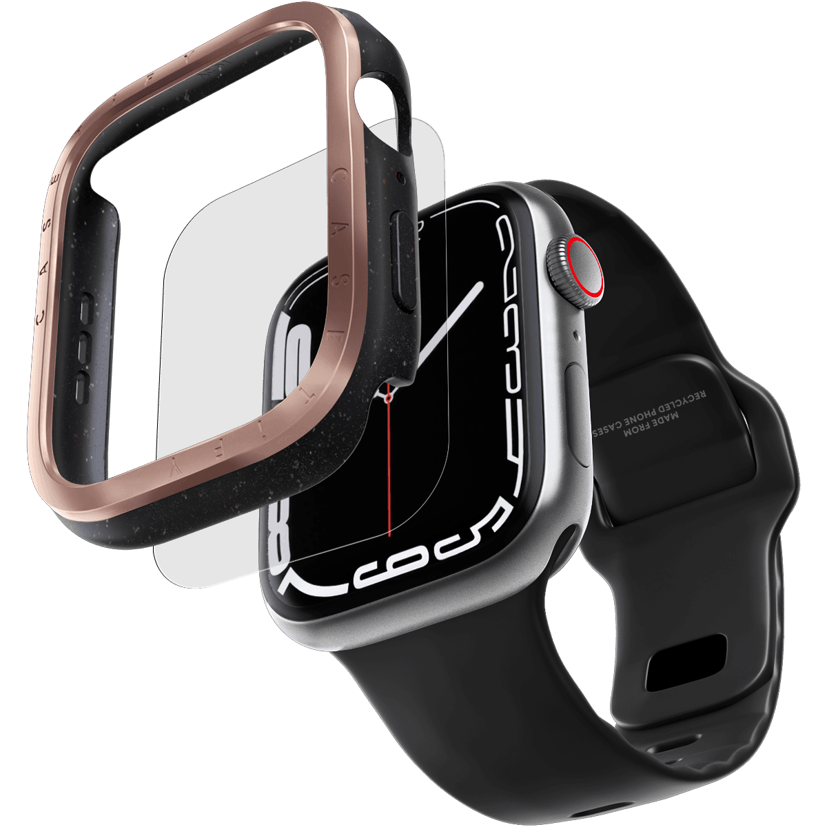 CASETiFY Apple Watch Metallic Impact-Case 45mm