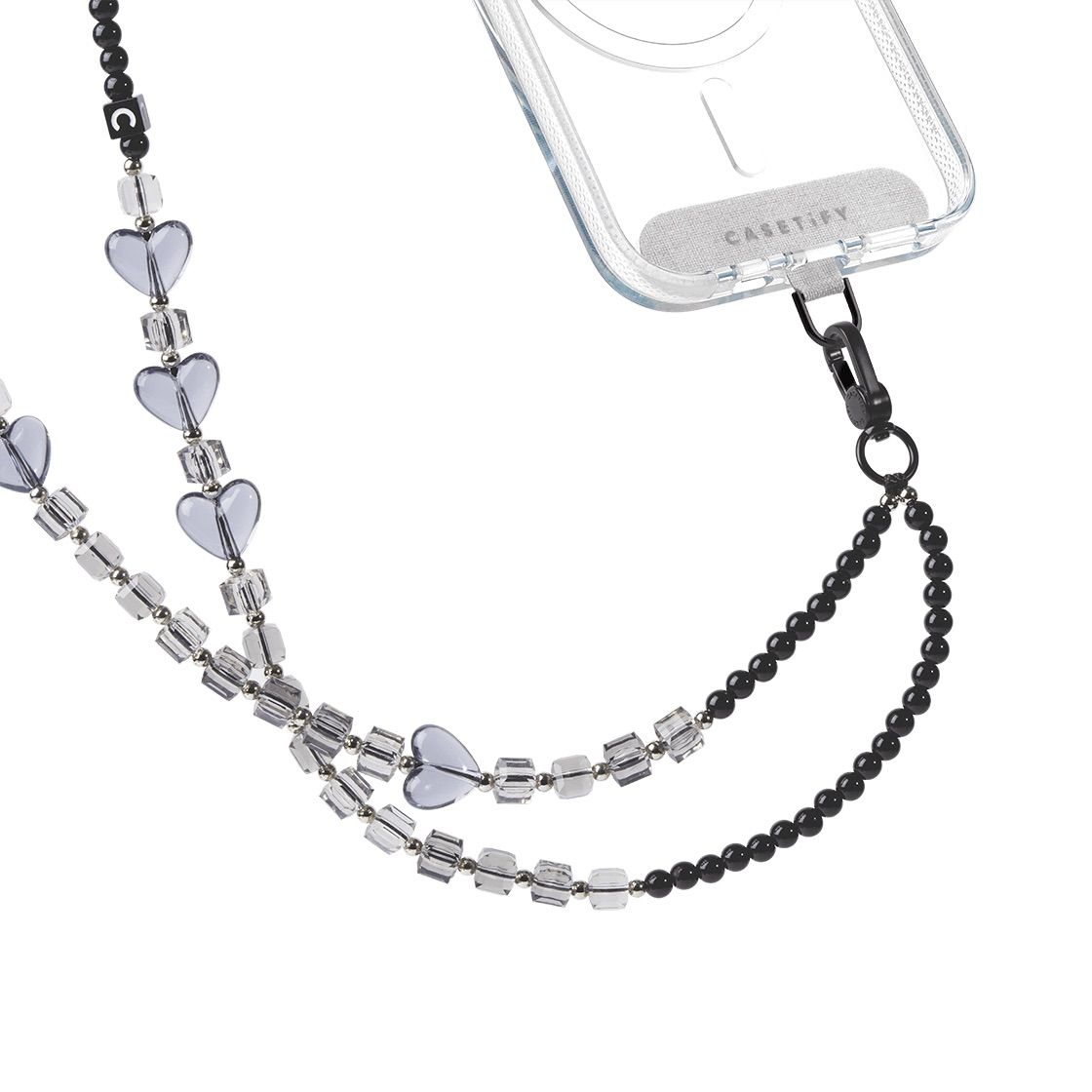 CASETiFY Cross Body Phone Charm - Cold Heart