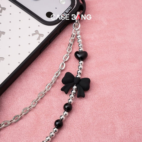CASEBANG Phone Charm - Lovely Bow Black