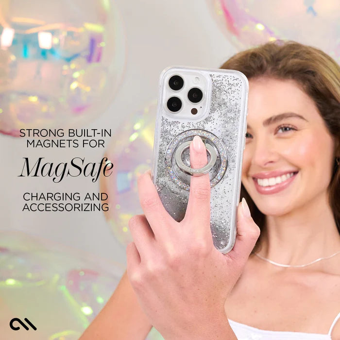 Case-Mate iPhone 16 Pro Waterfall MagSafe Case - Silver