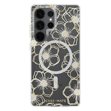 Load image into Gallery viewer, Case-Mate Samsung Galaxy S25 Plus / S25 Ultra Floral Gems Magnetic Case - Gold
