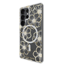 Load image into Gallery viewer, Case-Mate Samsung Galaxy S25 Plus / S25 Ultra Floral Gems Magnetic Case - Gold
