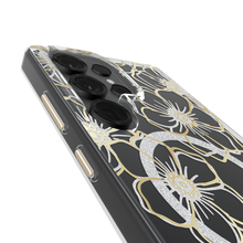 Load image into Gallery viewer, Case-Mate Samsung Galaxy S25 Plus / S25 Ultra Floral Gems Magnetic Case - Gold
