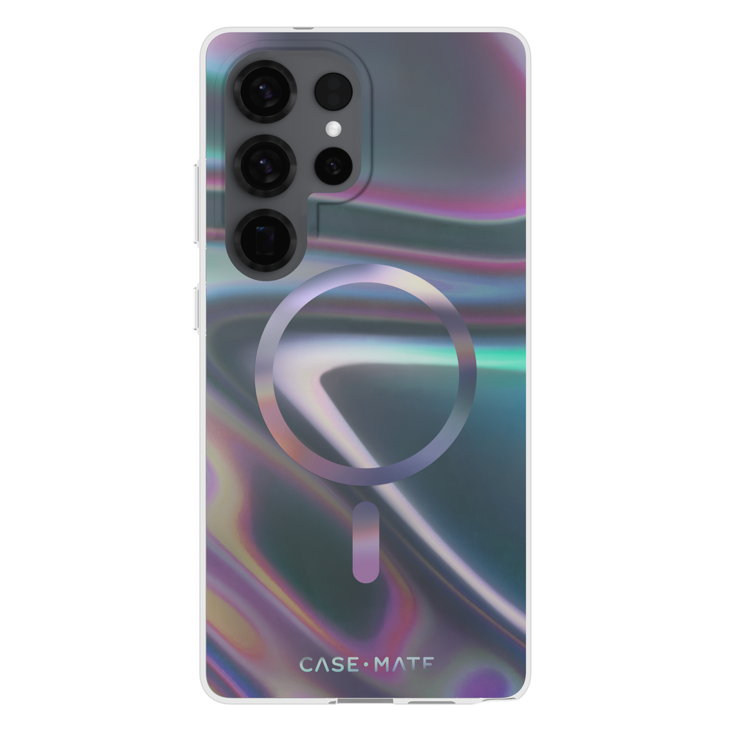 Case-Mate Samsung Galaxy S25 Ultra Soap Bubble Magnetic Case - Iridescent