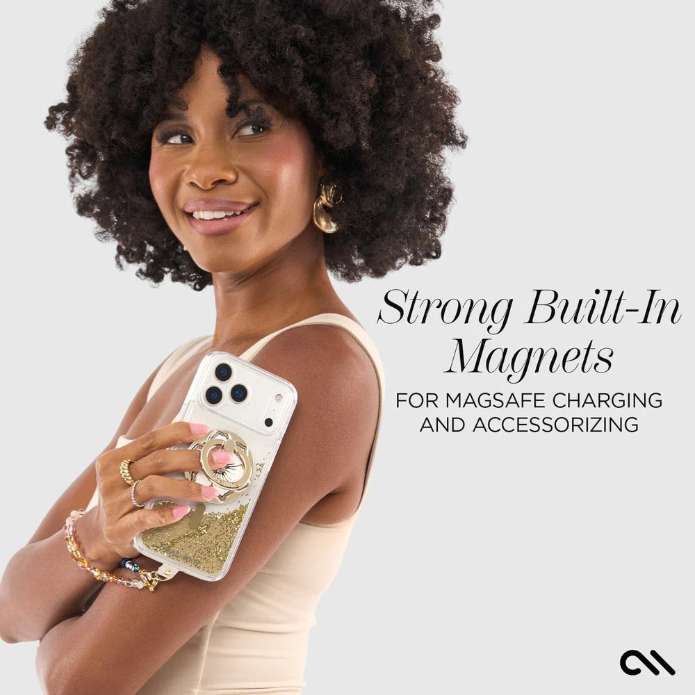 Case-Mate iPhone 17 Series Gold Waterfall MagSafe Case