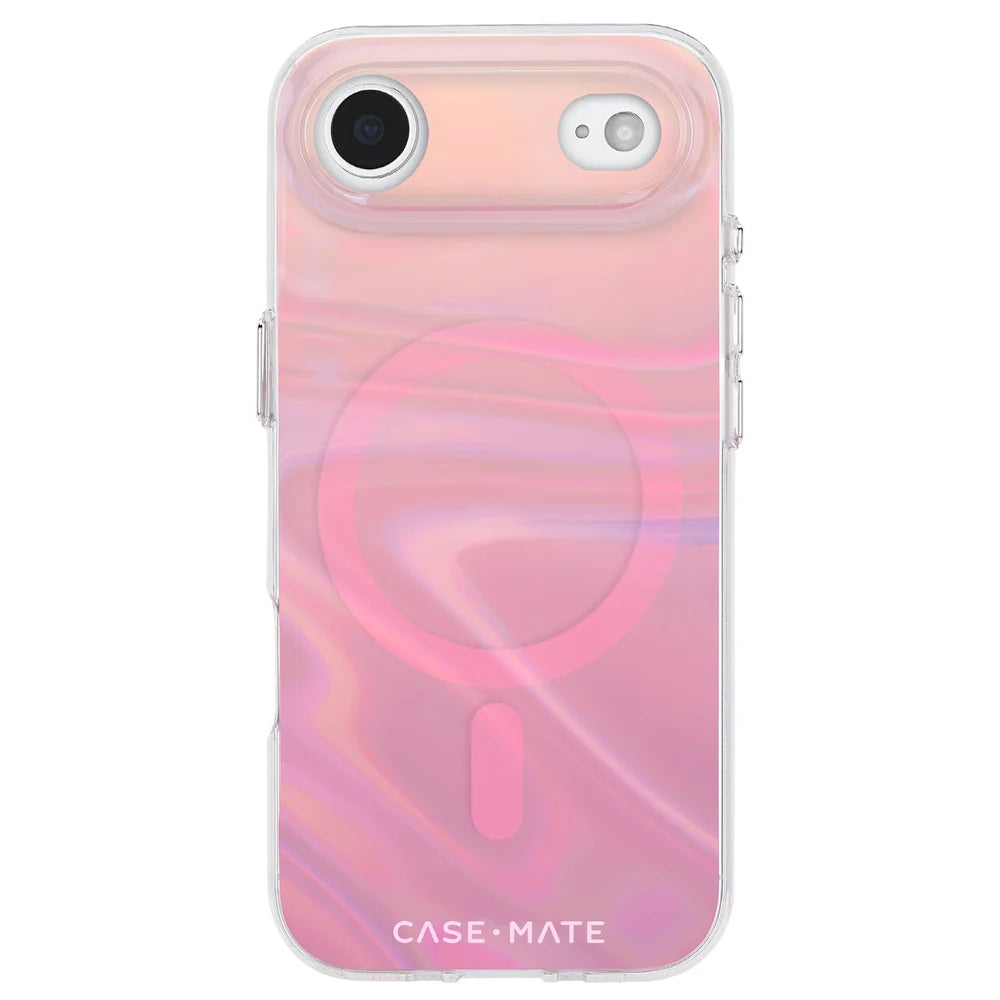 Case-Mate iPhone 17 Series Peach Bubble MagSafe Case
