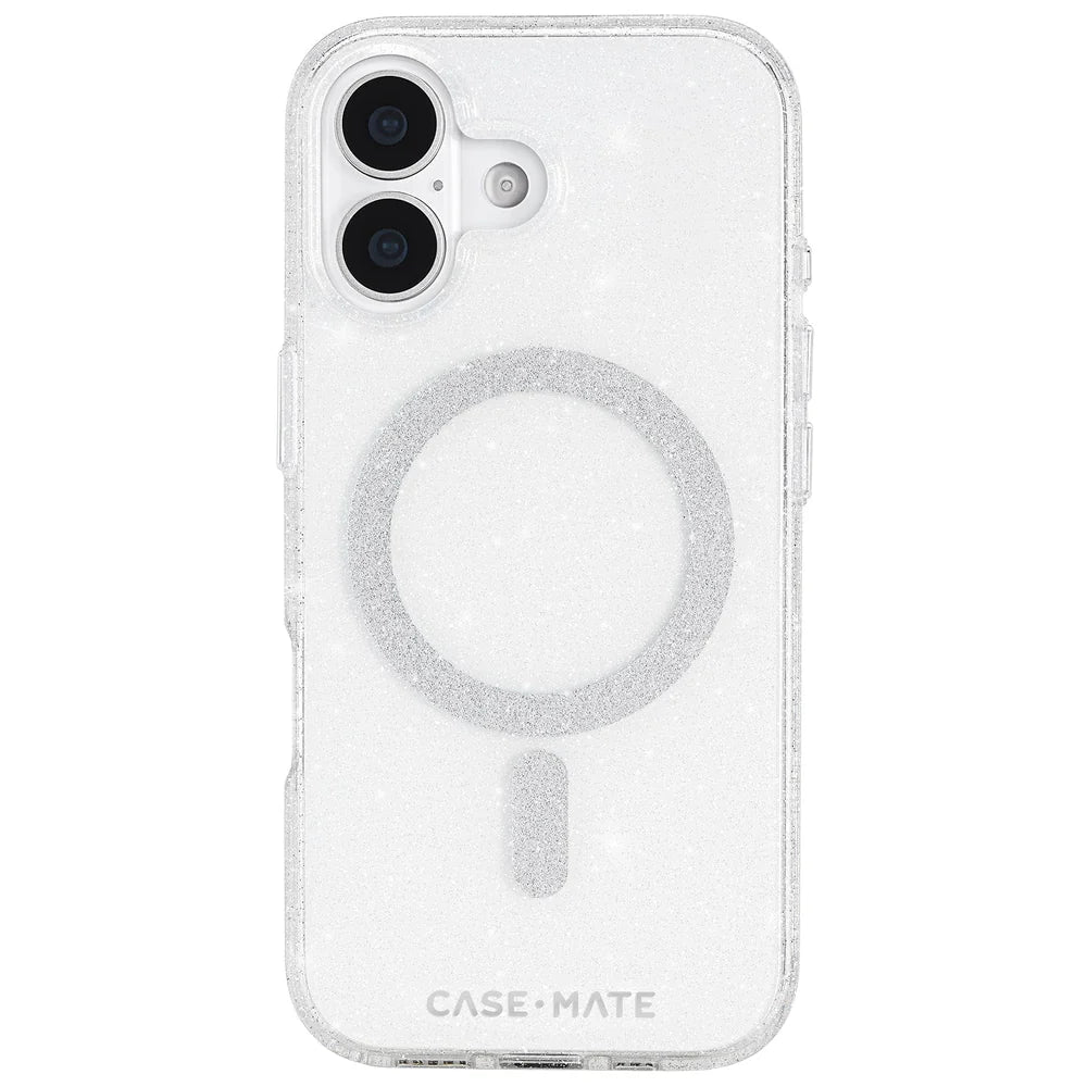 Case-Mate iPhone 17 Series Twilight Silver Twinkle MagSafe Case