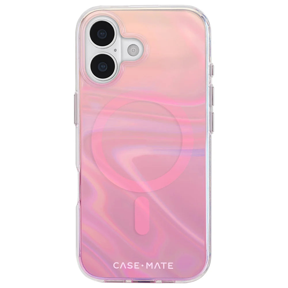 Case-Mate iPhone 17 Series Peach Bubble MagSafe Case