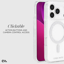 Load image into Gallery viewer, Case-Mate iPhone 17 Series Twilight Silver Twinkle MagSafe Case
