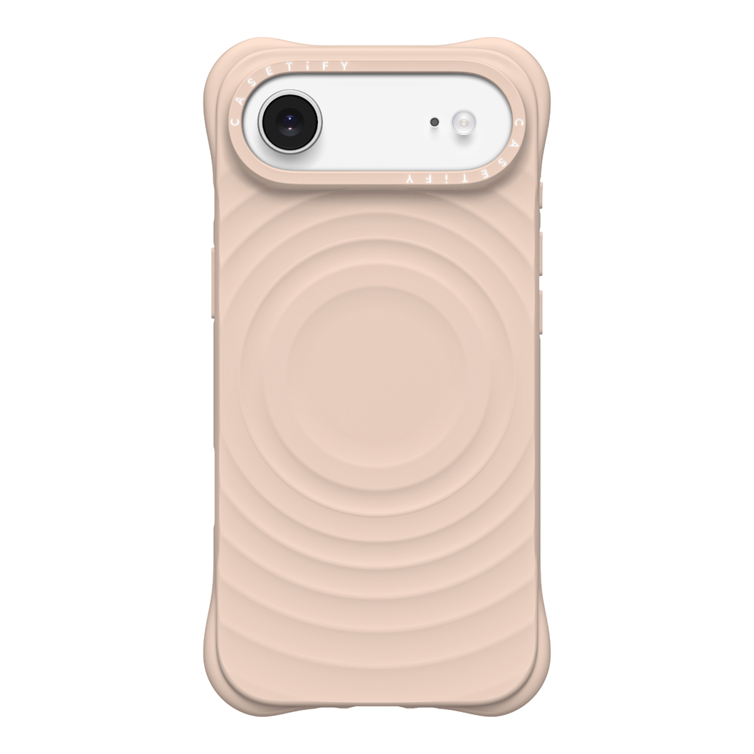 CASETiFY Magsafe The Ripple Case for iPhone 17 Series - Oat