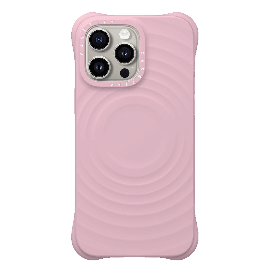 CASETiFY Magsafe The Ripple Case for iPhone 14 Pro Max - Primrose Pink