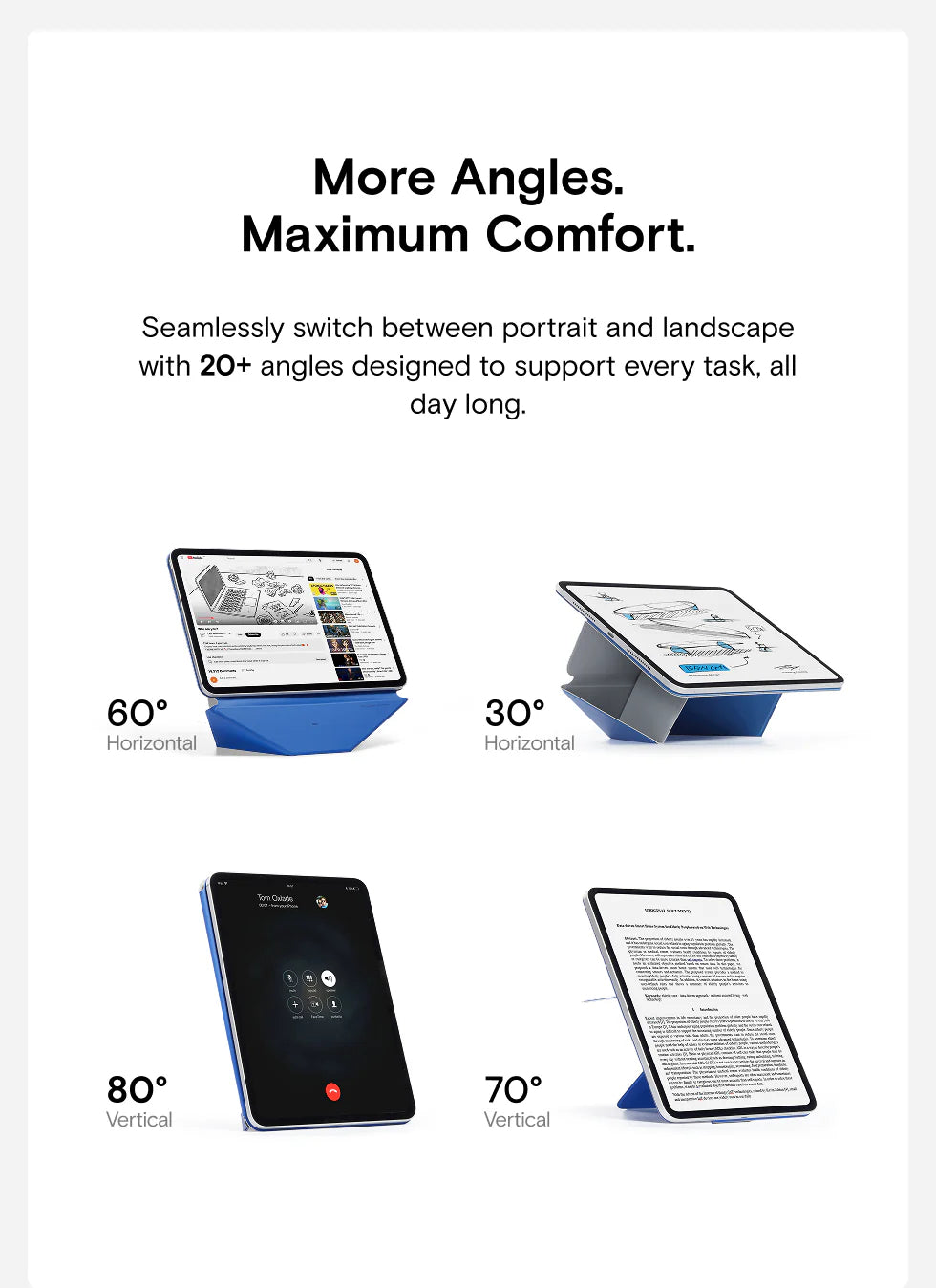 MOFT Dynamic Folio for iPad Pro 11 (2024/2025) / Pro 13 (2024/2025) /