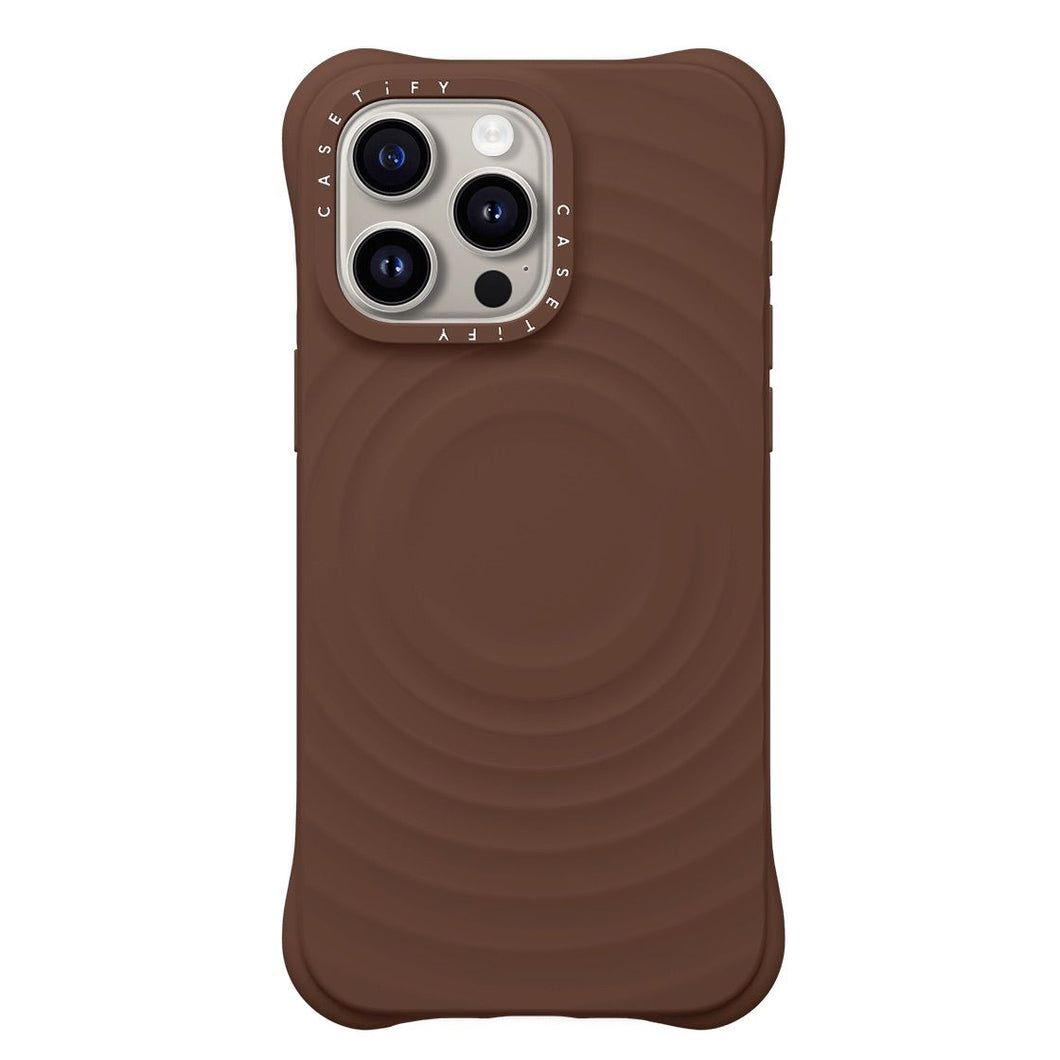 CASETiFY Magsafe The Ripple Case - Cacao