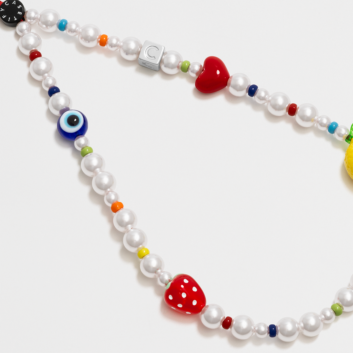 CASETiFY Phone Charm - Pearl Fruity Rainbow