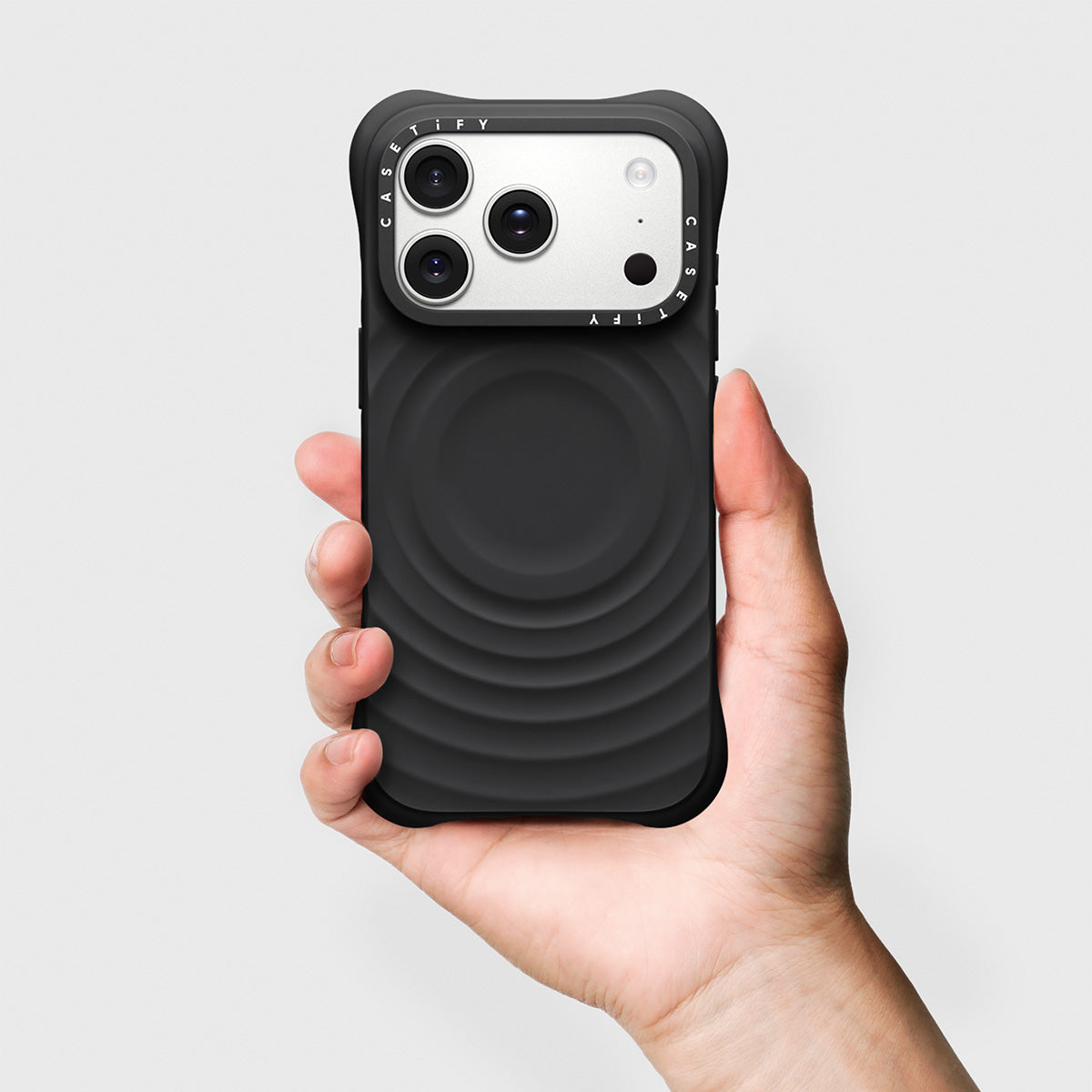 CASETiFY Magsafe The Ripple Case for iPhone 18 / 17 Series - The Black