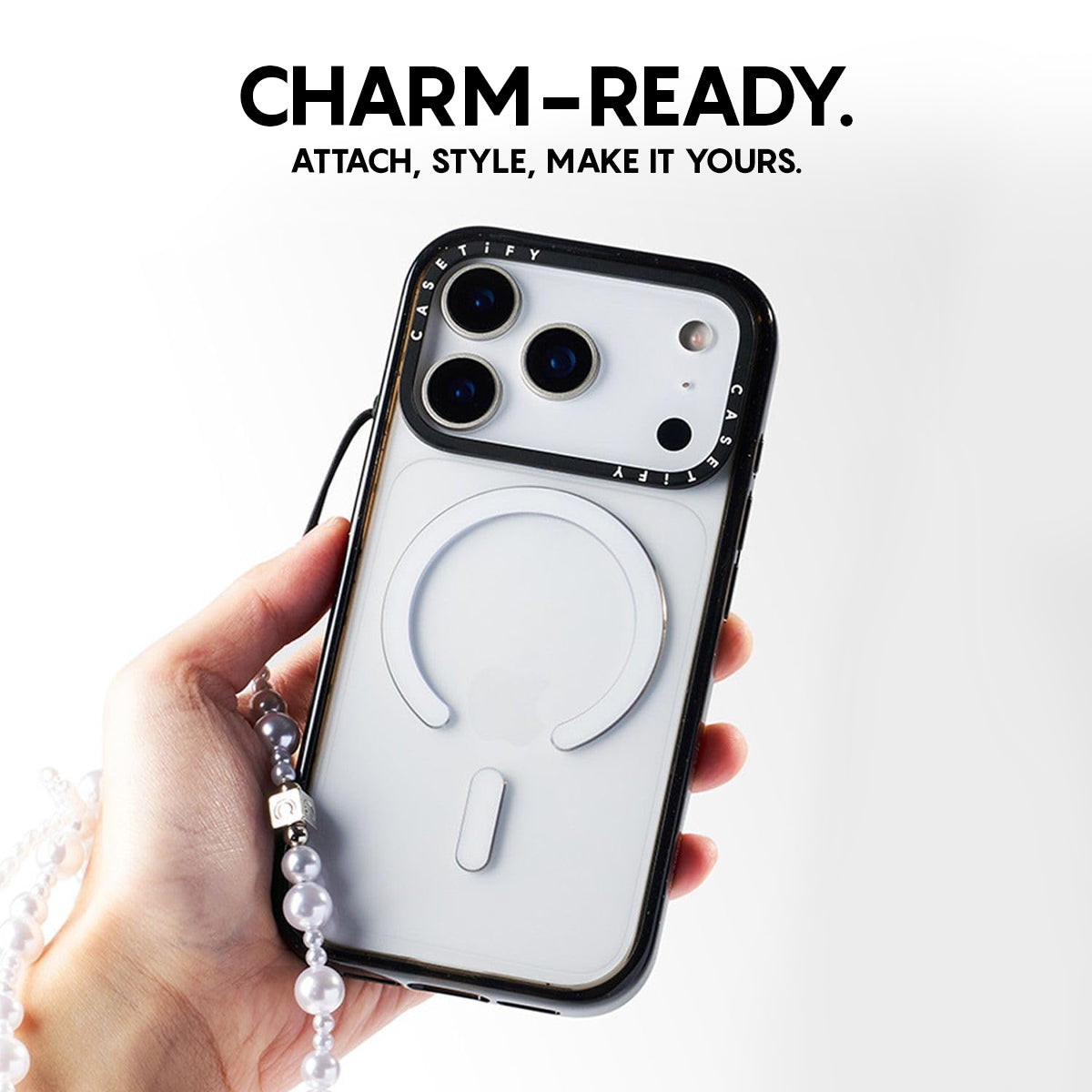 CASETiFY Magsafe Impact Case iPhone 18 / 17 Series - Martini Please Black