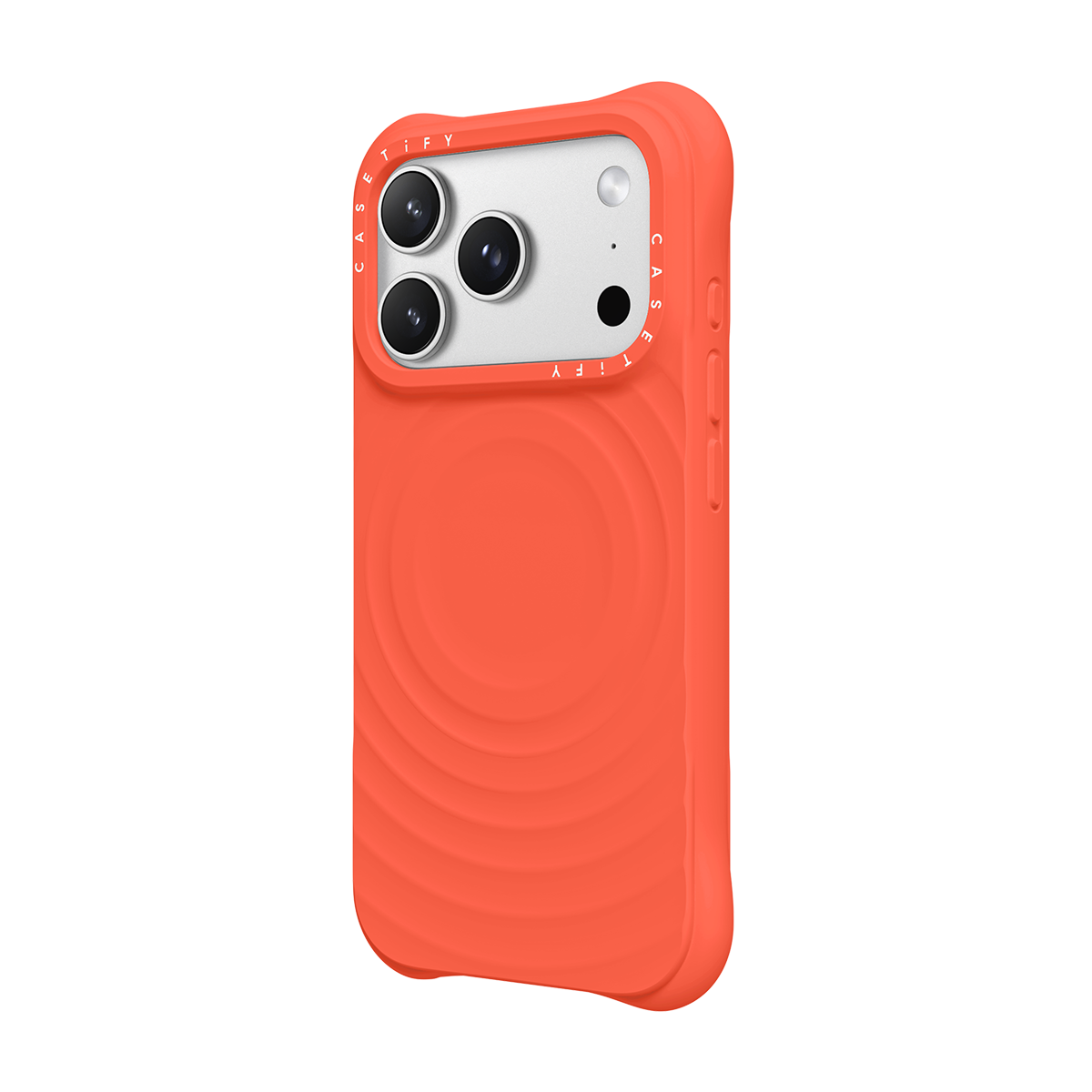CASETiFY Magsafe The Ripple Case for iPhone 17 Series - Octane Orange