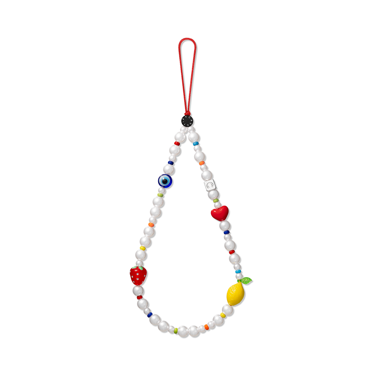 CASETiFY Phone Charm - Pearl Fruity Rainbow