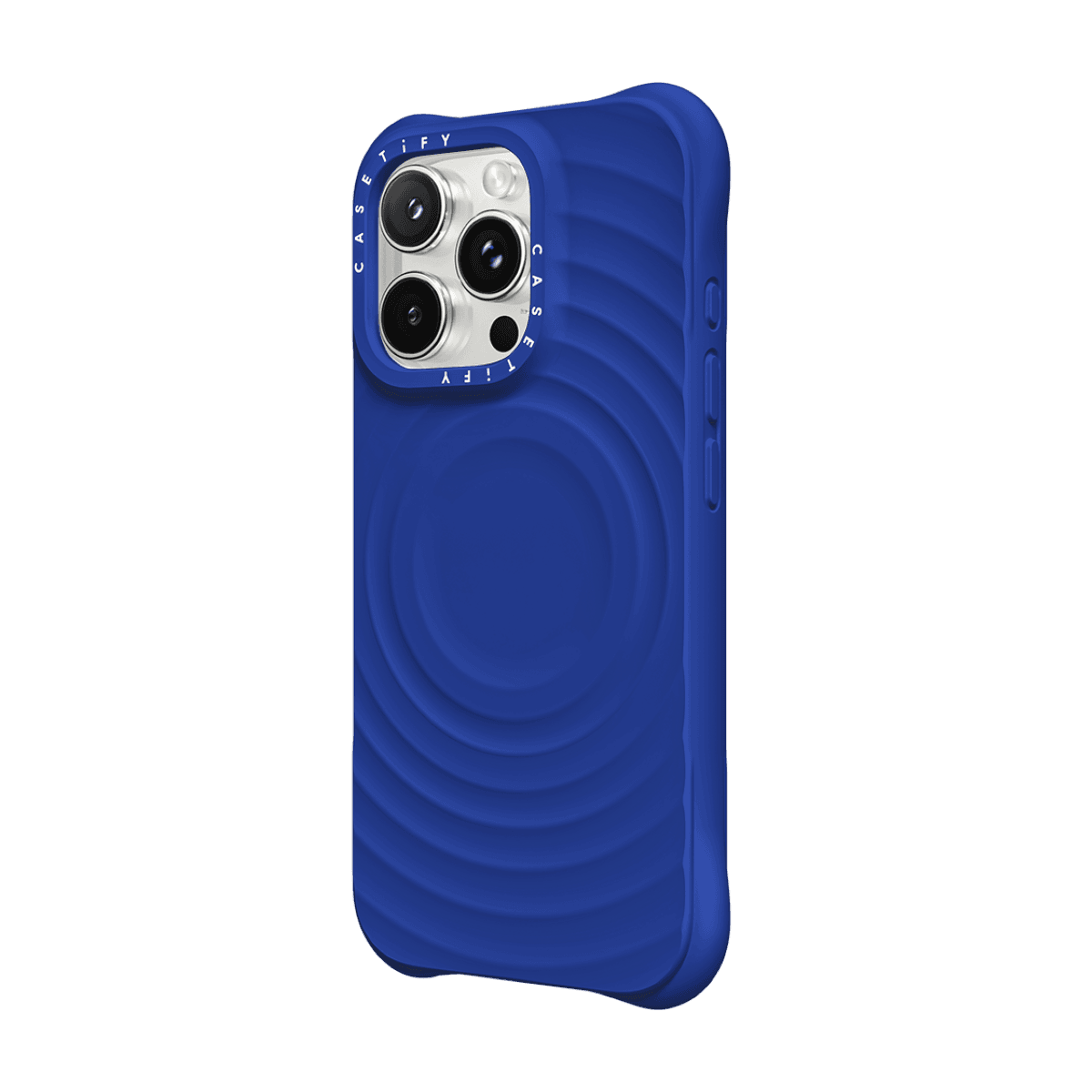 CASETiFY Magsafe The Ripple Case for iPhone 16 Pro - Cobalt Blue