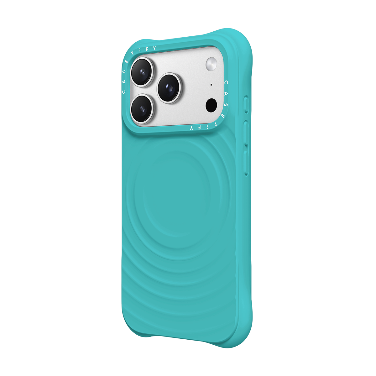 CASETiFY Magsafe The Ripple Case for iPhone 17 Series - Mint Blue
