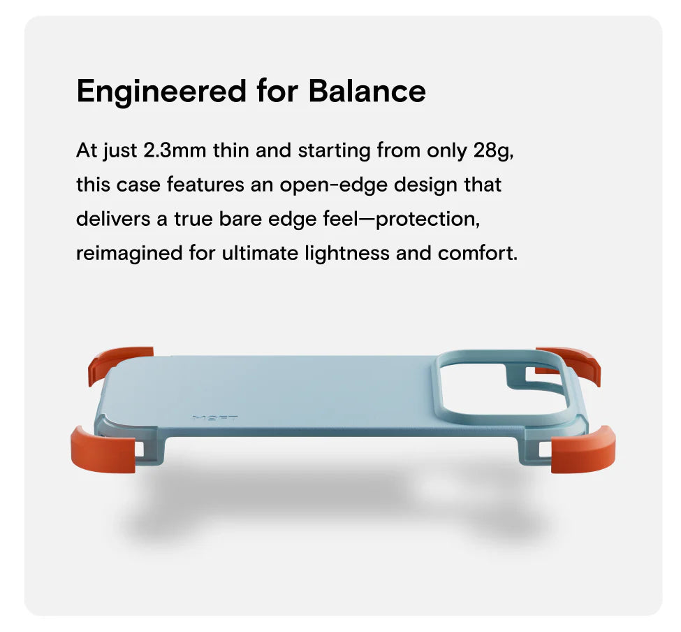 Moft Frame Case MOVAS™ MagSafe Compatible for iPhone 17 Pro / 17 Pro Max