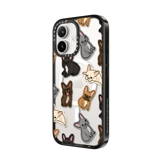 CASETiFY Magsafe Impact Case for iPhone 16 - Excuse My Frenchie