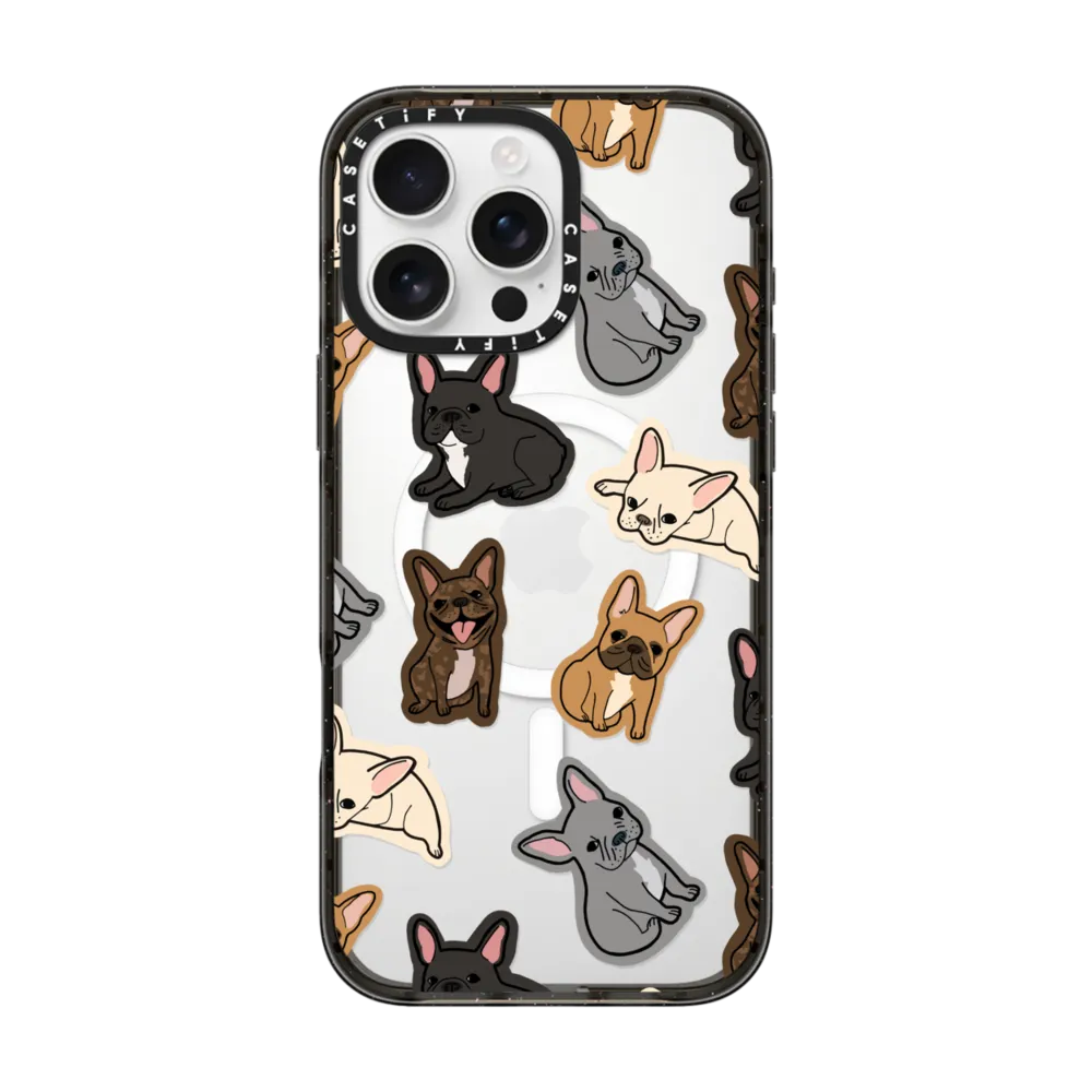 CASETiFY Magsafe Impact Case for iPhone 16 Pro - Excuse My Frenchie