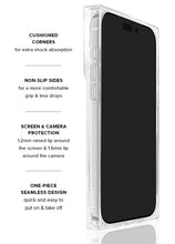Load image into Gallery viewer, Flaunt iPhone 17 Pro Max SQUARE MagSafe Case - Rainbow Confetti Tortoise Shell
