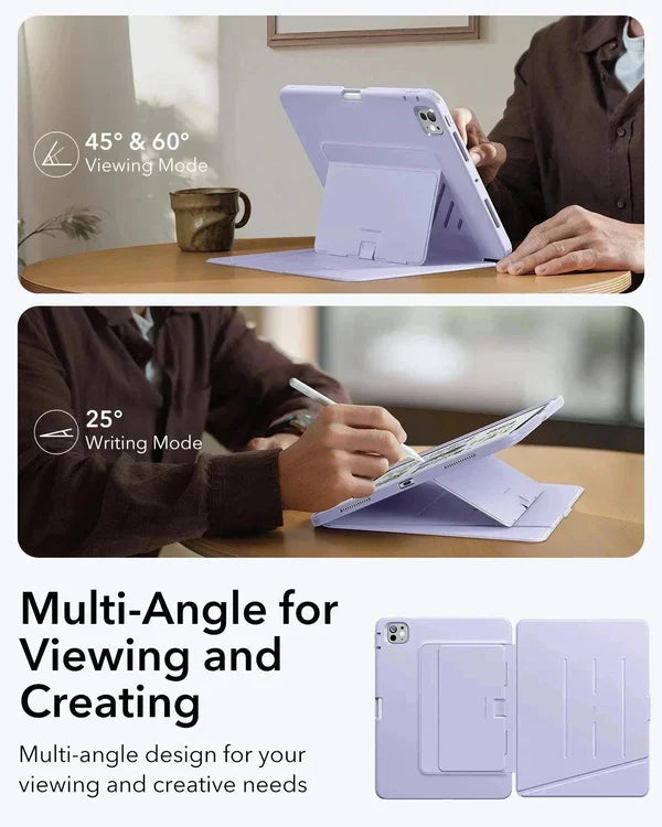 ESR iPad Pro 13" (2025/2024) Flip Magnetic Case with Pencil Holder
