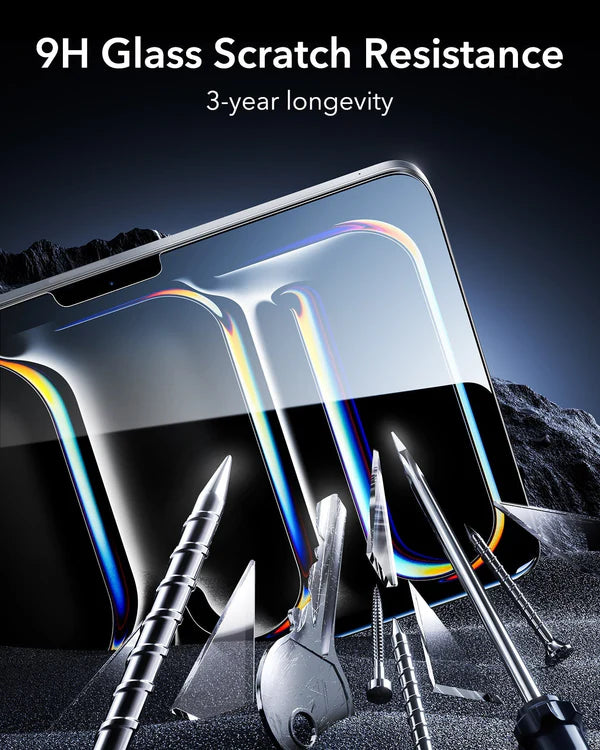 ESR iPad Pro 11" (2025/2024) UltraFit Armorite Tempered Glass 2pcs Pack