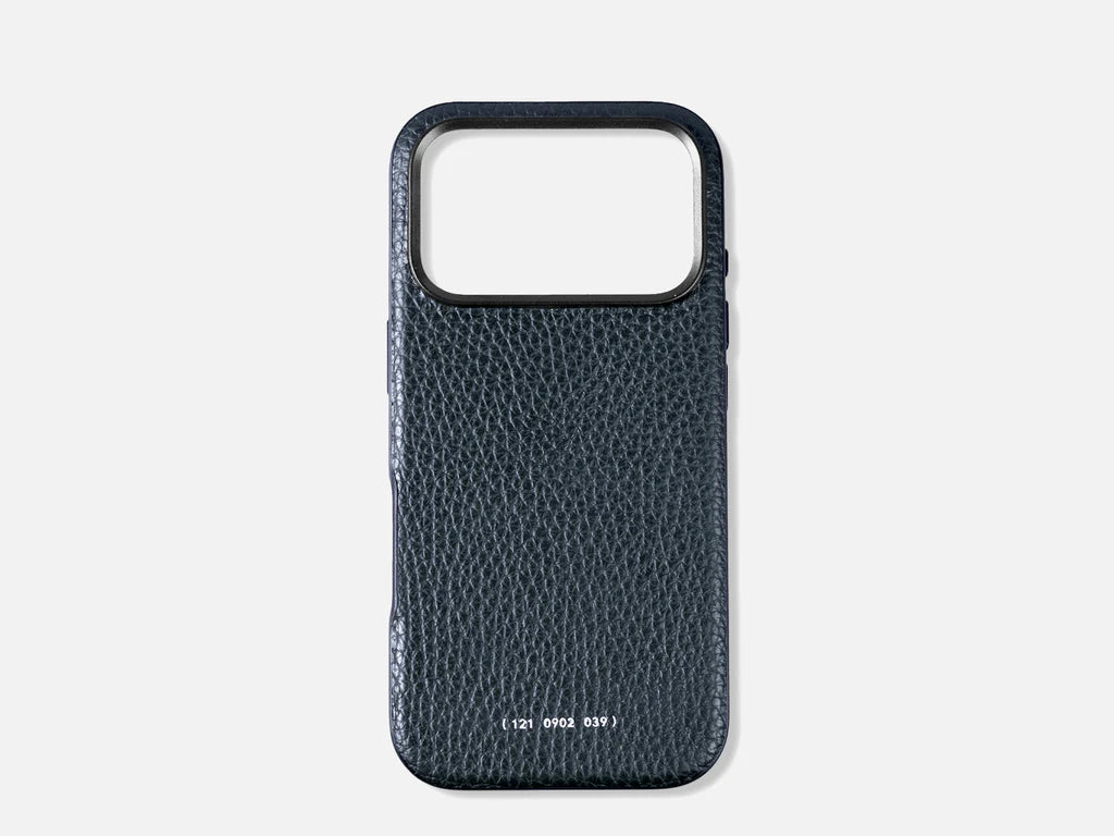 Grams(28) 121 MagSafe Leather Pebbled Case for iPhone 17 Pro